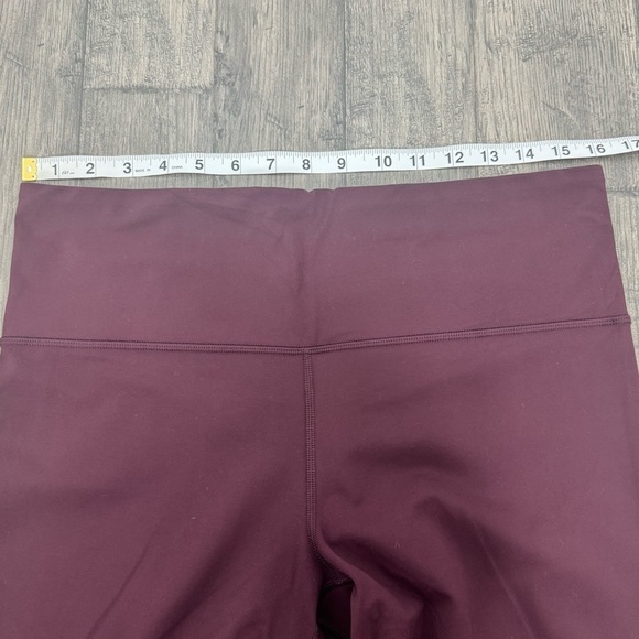 Athleta Women’s Straight Leg Elation Pants 1X – Burgundy Maroon Performance Yoga - Picture 11 of 15